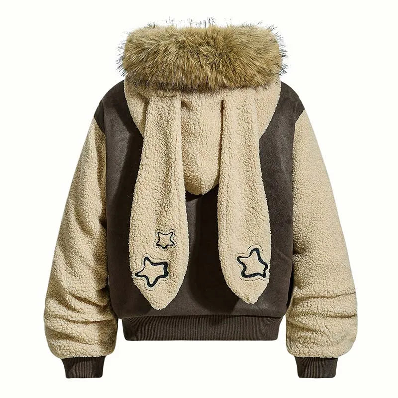 Vintage Winter Warm Parka Coats Fur Collar Thermal Casual Outwear Jackets For Male Windbreak