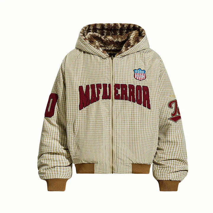 Winter Vintage Warm Fleece Parka Coats Both Side Wear Casual Outwear Jackets For Male Thermal