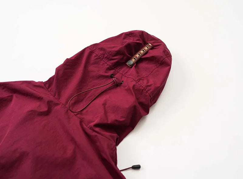 Fashion Hip Hop Cargo Jackets Color Block Patchwork Casual Outwear Coats For Male Streetwear