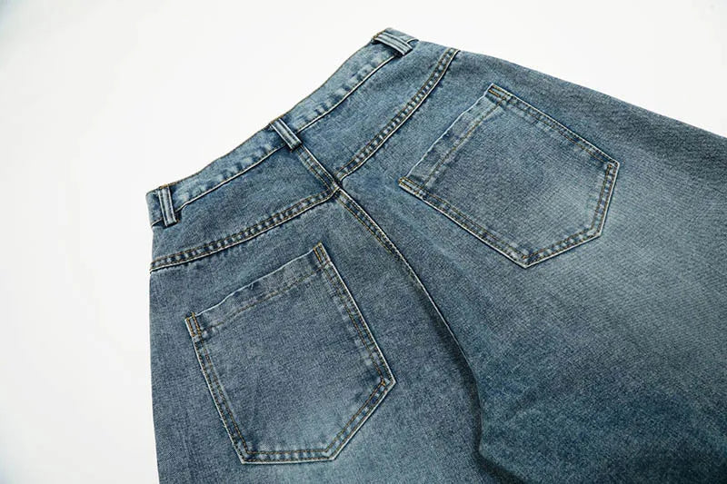 Hi Street Irregular Patchwork Pants Multi Pockets Streetwear Casual Trousers For Male Hip Hop