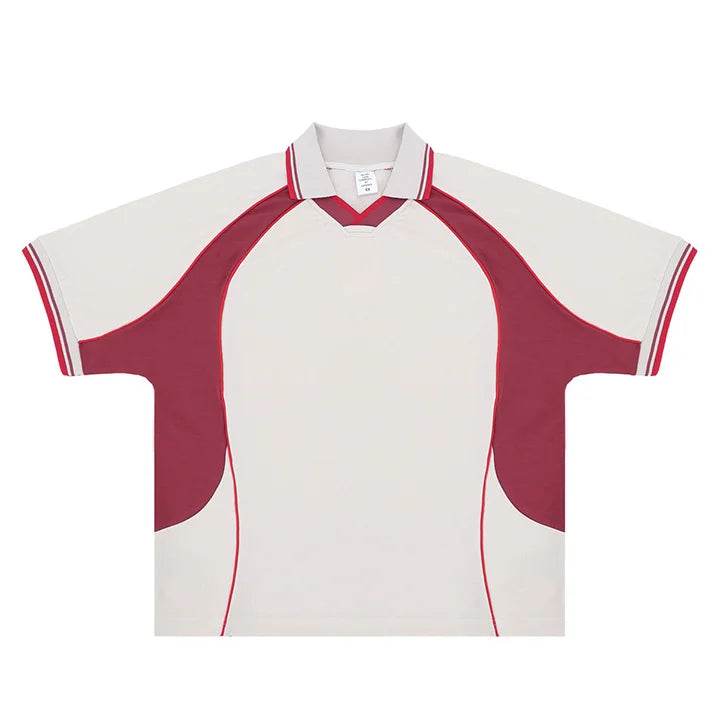 Color Block Patchwork Hip Hop T shirts Short Sleeves Streetwear Casual Top Tees For Male Oversized